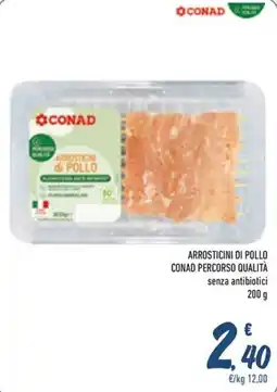 Spesa Facile Conad Arrosticini di pollo Conad Percorso Qualità offerta