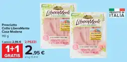 Carrefour Iper Prosciutto Cotto LiberaMente Casa Modena offerta