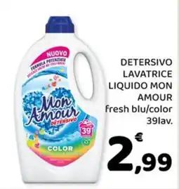 Conad Margherita Mon Amour detergente lavatrice offerta