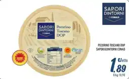 Spesa Facile Conad Pecorino Toscano DOP Sapori&Dintorni Conad offerta
