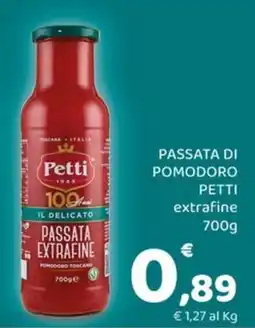 Conad Margherita Passata extrafine Petti offerta