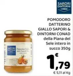 Conad Margherita Datterino Giallo della Piana del Sole offerta