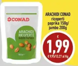 Conad Margherita Arachidi ricoperte gusto paprika Conad offerta