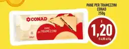 Conad Margherita Pane per tramezzini Conad offerta