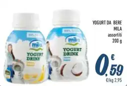 Spesa Facile Conad Yogurt drink mila offerta