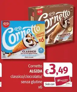 Futura Supermercati Cornetto Algida classico/cioccolato/senza glutine offerta
