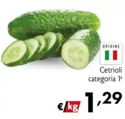Maxi Family Cetrioli categoria 1ª offerta