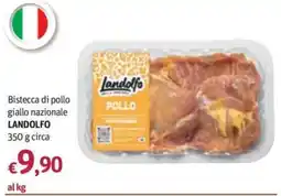 Futura Supermercati Bistecca di pollo giallo nazionale Landolfo offerta