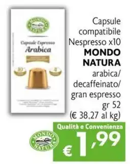 Maxi Family Capsule Espresso Arabica offerta