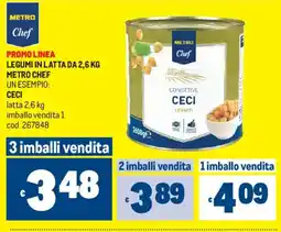 Metro Conserve Ceci offerta