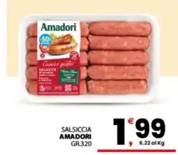 Despar Sicilia Salsiccia Amadori offerta