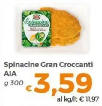 Tocal Spinacine Gran Croccanti AIA offerta