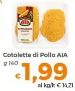 Tocal Cotolette di Pollo AIA offerta