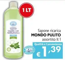 Maxi Family Sapone ricarica MONDO PULITO offerta