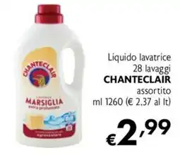 Maxi Family Liquido lavatrice Chanteclair Marsiglia offerta