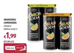 Futura Supermercati Oransoda/lemonsoda classica offerta