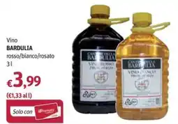Futura Supermercati Vino Bardulia offerta