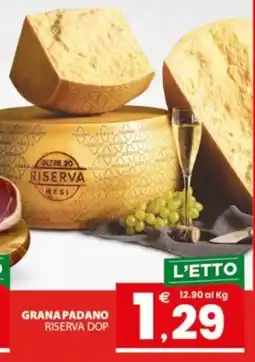 Despar Sicilia Grana Padano Riserva DOP offerta