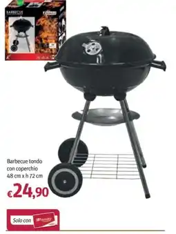 Futura Supermercati Barbecue tondo con coperchio offerta