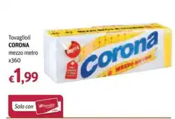 Futura Supermercati Tovaglioli Corona offerta