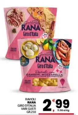Despar Sicilia Ravioli Rana Giro d'Italia offerta