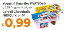 Tocal Yogurt & Smarties FRUTTOLO offerta