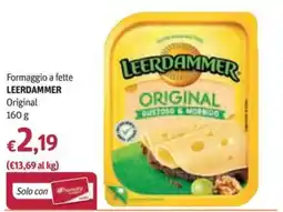 Futura Supermercati Formaggio a fette Leerdammer Original offerta