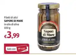 Futura Supermercati Sapon di Mare Filetti di Alici offerta