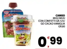 Despar Sicilia Cameo Muu Muu con confetti di cioccolato offerta
