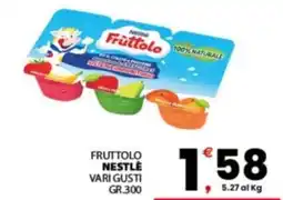 Despar Sicilia Fruttolo Nestlé offerta
