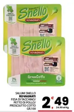 Despar Sicilia Salumi Snello Rovagnati offerta