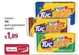 Futura Supermercati Crackers TUC offerta