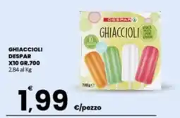 Despar Sicilia Ghiaccioli Despar offerta