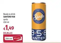 Futura Supermercati Spritz Santero 958 offerta