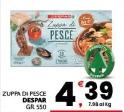 Despar Sicilia Zuppa di pesce Despar offerta