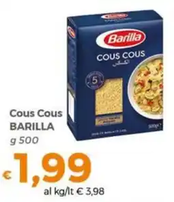 Tocal Cous Cous Barilla offerta