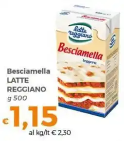 Tocal Besciamella latte reggiano offerta