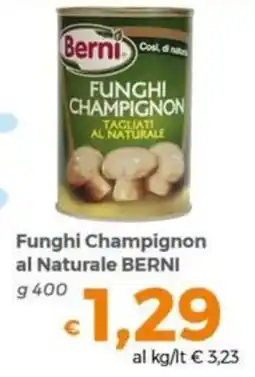 Tocal Funghi Champignon al Naturale Berni offerta