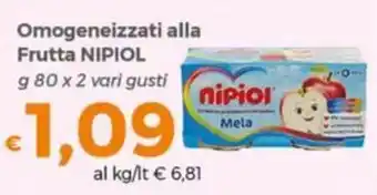 Tocal Omogeneizzati alla Frutta Nipiol offerta