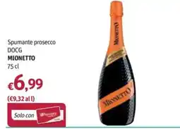 Futura Supermercati Spumante prosecco DOCG Mionetto offerta