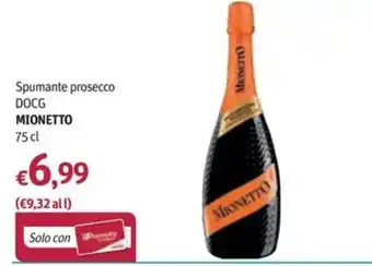 Futura Supermercati Spumante prosecco DOCG Mionetto offerta