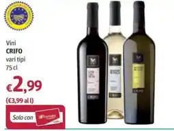 Futura Supermercati Vini Crifo offerta