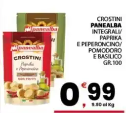 Despar Sicilia Crostini Panealba integrali offerta