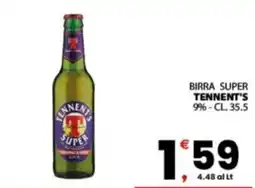 Despar Sicilia Birra Super Tennent's offerta