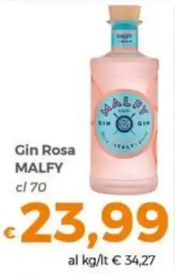 Tocal Gin Rosa MALFY offerta