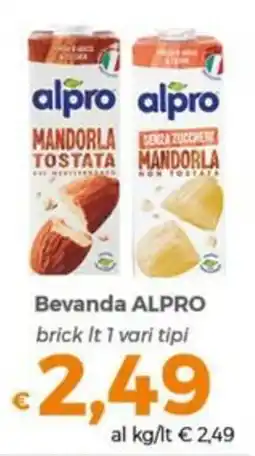 Tocal Beveranda ALPRO offerta