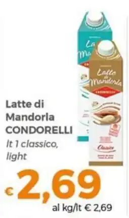 Tocal Latte di Mandorla Condorelli offerta