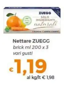 Tocal Nettare ZUEGG offerta