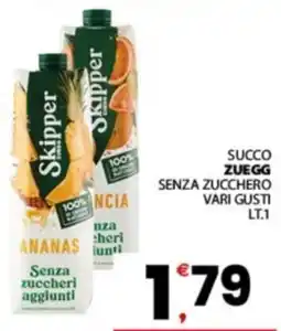 Despar Sicilia Skipper Succo Zuegg offerta