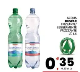 Despar Sicilia Acqua Despar Sorgente Aranceto offerta
